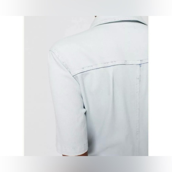 NWT HUNTER BROWN JUMPSUIT LIGHT INDIGO WASH - Picture 3 of 4